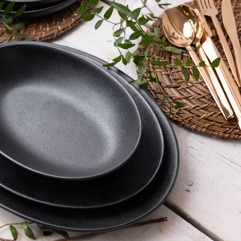 Artesa Bamboo Rattan Placemats, Brown, 28 cm, Set of 2,