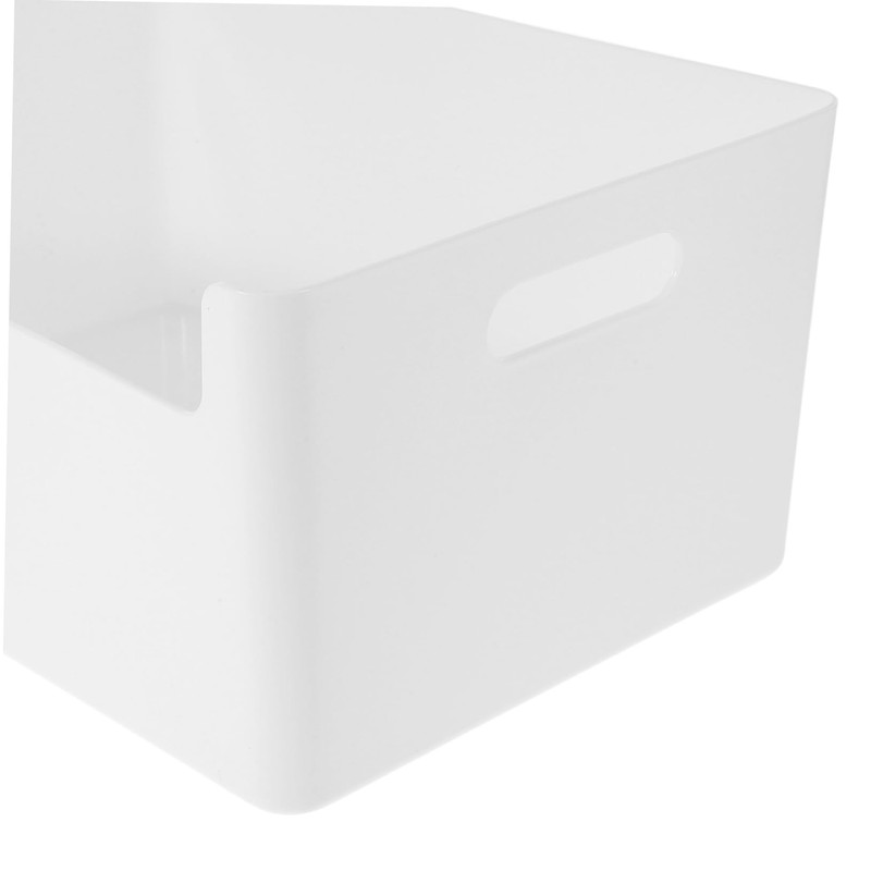 KOMBIUDA 2pcs Plastic Storage Baskets Lid Small Baskets for Kitchen