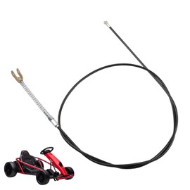 56'' Go Kart Brake Cable for Predator 212CC 196CC GX160 GX200 6.5HP Manco 9598 9597 Yerf-Dog ASW Bristers Airheart MB-1 Go Cart Drift Trike Fun Dune Buggy ATV Parts, Go Kart Brakes, Go Kart Brake Kit