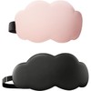 Cloud Shape Eye Shade,2Pcs 3D Contoured Cup Memory Foam Eye