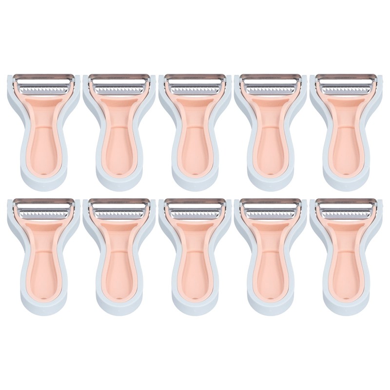 10Pcs 2 in 1 Kitchen Peeler Stainless Steel Potato Vegetable