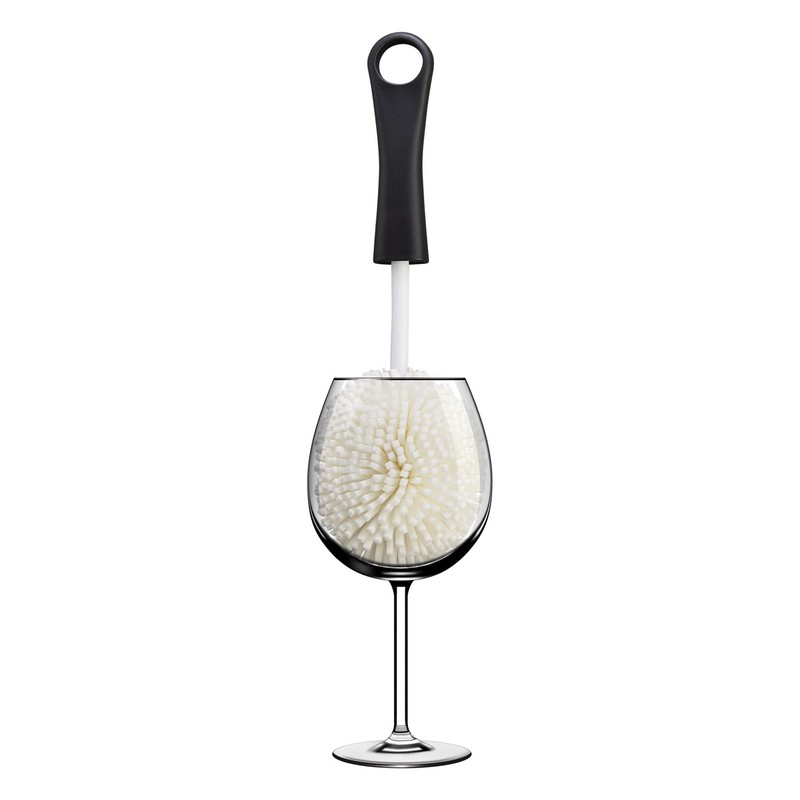 HIC Kitchen Bar Soft Foam Glass Washing Brush, Non-Scratch Foam