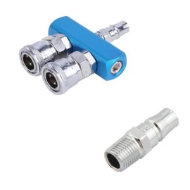 Air Coupler, Air Chuck, Air Hose, Air Tool, Branch Expansion, Air Compressor, Coupler (3 Branches), Quick Fittings, Set Item (2 Branches)