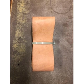 TFS 2x72 Leather strop for Belt Grinder Knife Sharpening honing