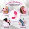 KALLORY Paleta de tizas para teñir el cabello de 12