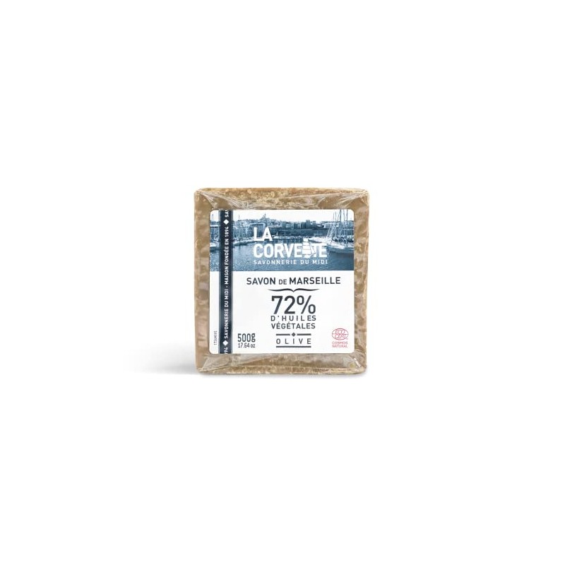 La Corvette Cube de Savon de Marseille Olive Ecocert Film