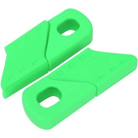 VGEBY1 Protector de manivela, 4 piezas de silicona para biela y brazo de manivela (verde)
