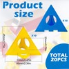 20PCS Painting Pyramids, Painting Stand - Mini Painter Pyramid Easel,