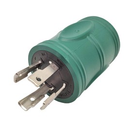 Parkworld 884982 Generator Adapter 4-Prong 30 AMP Locking L14-30P Plug to 20 AMP Locking L14-20R Receptacle