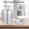 2 Pack Tea Infuser, Tea Strainers for Loose Tea Mesh