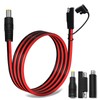 COMeap 6FT 1.8M SAE to DC8mm Male Adapter for Jackery