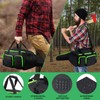 HTZSSON Chainsaw Carrying Case, Compatible with Greenworks, EGO, Dewalt, 14