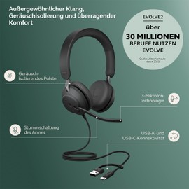 Jabra Env.2 40 SE/MS 24189-999-799