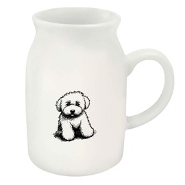 300ml 'Golden Doodle' Ceramic Milk Jug (MJ00016339)