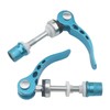 Unxuey Blue 10pcs Set M6 × 65mm Bike Quick Release