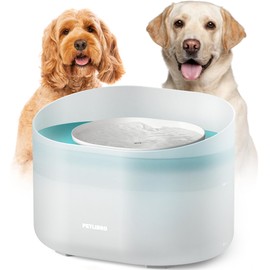 PETLIBRO Dog Water Fountain, 2.1Gal/8L Capsule Dog Fountain for Medium to Large Dogs, Anti-Splash Dog Water Bowl Dispenser, Super Quiet Pet Water Fountain, Great for Dogs Cats and Multi-Pet Home