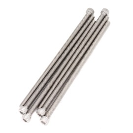 binifiMux 6pcs M6 x 140mm Full Thread 304 Stainless Steel Hex Socket Cap Bolt Screw