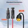 Universal 4-in-1 Solar Connector Kit, 16 AWG to Anderson XT60