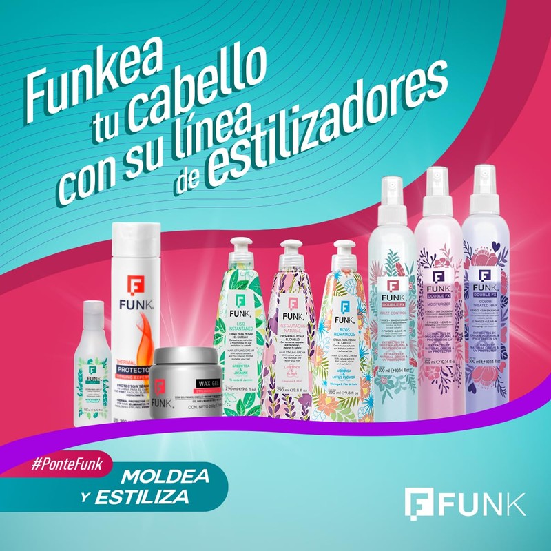 Funk, Cera Gel para cabello | Moldea y estiliza, 280