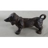 Cast Iron Dachshund Dog Doorstop