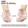 Clear Baubles to Fill x12 Transparent Plastic Fillable Christmas Baubles