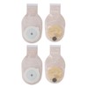 10pcs One Piece Colostomy Bag Lock Buckle Activated Carbon Deodorizing