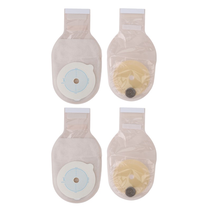 10pcs One Piece Colostomy Bag Lock Buckle Activated Carbon Deodorizing