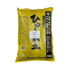 Japanese Hyuga Pumice for Orchid & Bonsai Tree Soil Mix - Medium Grain 6 m-12 mm 18 Liter (Hyuga M)