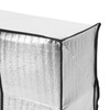 Silver AC Unit Cover Air Conditioner Unit Aluminum Foil Dustproof