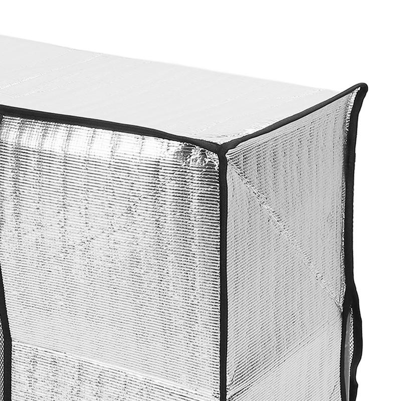 Silver AC Unit Cover Air Conditioner Unit Aluminum Foil Dustproof