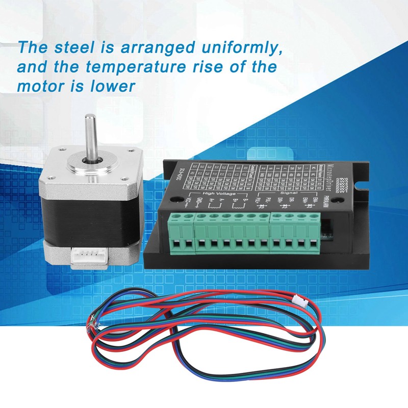42 Stepper Motor Drive Set Electronic Component Module 0.4N.M 17HS4401S+TB6600