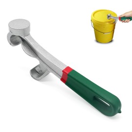 Manual Bucket Opener - Effortlessly Open Paint Cans and 5 Gallon Buckets, Functions as Can Wrench & Bucket Opener Tool