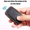 SANRILY Leather Key Fob Cover for Toyota 4runner 2021 Tacoma