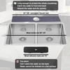 28'' Kitchen Faucet Absorbent Mat, Sink Splash Guard, Microfiber Faucet