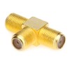 MOBOREST TV Aerial Coaxial Coupler T/F Antenna Splitter Fully Shielded