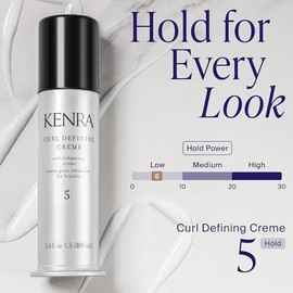 Kenra Professional Curl Defining Crème 5 |Crema definidora de rizos|Realza la textura|Controla frizz y cabellos sueltos|Define y separa rizos y ondas|