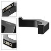 Keuco Double Metal Black Matt Square Bathroom Towel Hook with