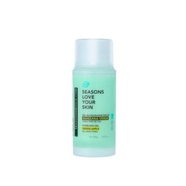 Seasons love your skin kit rutina facial para piel mixta a grasa Shampoo menta +gel hidratante + bloqueador manzana