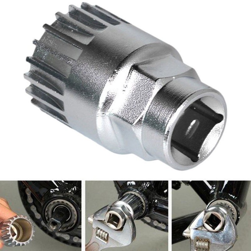 Bike Crank Extractor/Arm Remover and Bottom Bracket Remover with 16mm