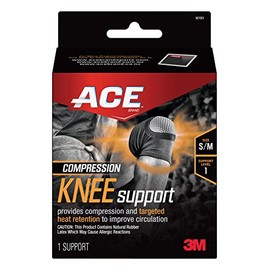 Ace Compression Knee Support, Small/Medium by ACE