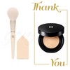 Hera Powder Brush Puff + Hera Black Cushion Mini 21N1 5g Set / 헤라 파우더 브러쉬퍼프+헤라 블랙 쿠션 미니 21N1 5g 세트