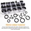 Lyeteung 260-PCS Nitrile Rubber O-Ring Assortment Kit - 15 Sizes,