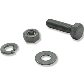 WAKAI 2M635 Stainless Steel Hex Bolt Set, 0.2 x 1.4 inches (6 x 35 mm), Set of 6