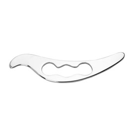 SAFIGLE Stainless Steel Tool for Deep Tissue Facial Massage Portable Muscle Scraper for Aging Skin Care Compact Design for Relaxation and Spa