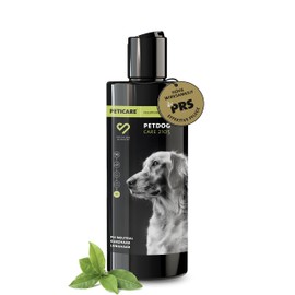 Peticare Spezial Hunde-Shampoo | bei fettigem & trockenem Fell | mild farbneutral pH-neutral | für Fellglanz & mit Entfilzungs-Formel | einzigartiges PRS® System für Lange Wirkung - petDog Care 2105