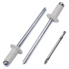 SKIR'CO Pack of 400 blind rivets painted 4.0 x 8