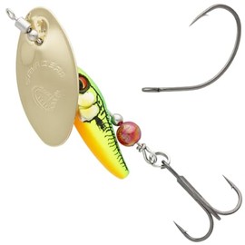 Savage Gear Sticklebait Spinner - Spinning Lure Size / Weight / Colour: Size 3/7.3g / Firetiger Gold