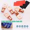 Twidec/160PCS Battery Cable Ends AWG 2 4 6 8 10