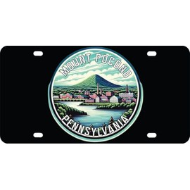 Mount Pocono Pennsylvania Souvenir Destination Metal Plaque - Wall Decoration