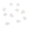 IWOWHERO 10pcs Replacement Mushroom Earbud Tips for Coil Tube Earpieces